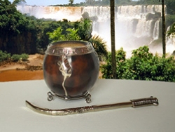 Yerba Mate Kit Artisan Gourd, Bombilla with 1 kilo of Yerba Mate FREE Shipping!