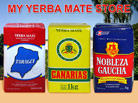 3 Kilo Yerba Mate Variety Pack From Argentina