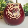 Artisan Mate Gourd with Regional Carving