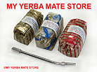 3 Yerba Mate Samplers with a Bombilla