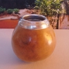 Artisan Mate Gourd with Aluminum Rim