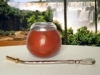 Artisan Mate Gourd Kit with Bombilla and 1 Lb of Yerba Mate
