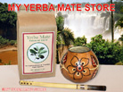 Artisan Carved Yerba Mate Gourd