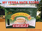 Taragui Mate Tea Bags, Mate Cocido