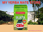 CBSe Yerba Mate Silueta 500 Gram con Palo